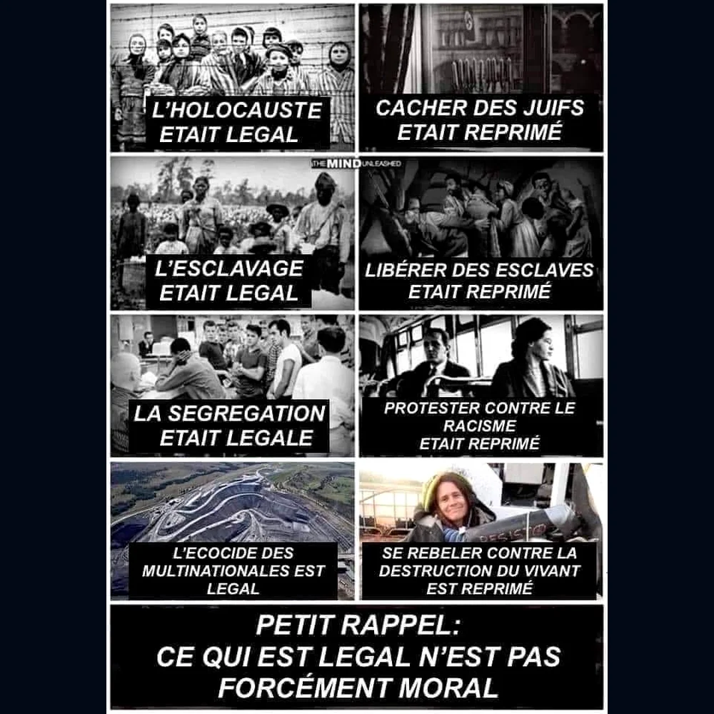 Ce qui est légal n’est pas toujours juste