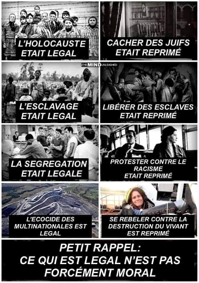 Ce qui est légal n’est pas toujours juste
