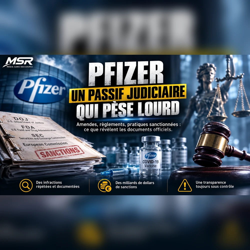 Pfizer : ce que révèle réellement son passif judiciaire